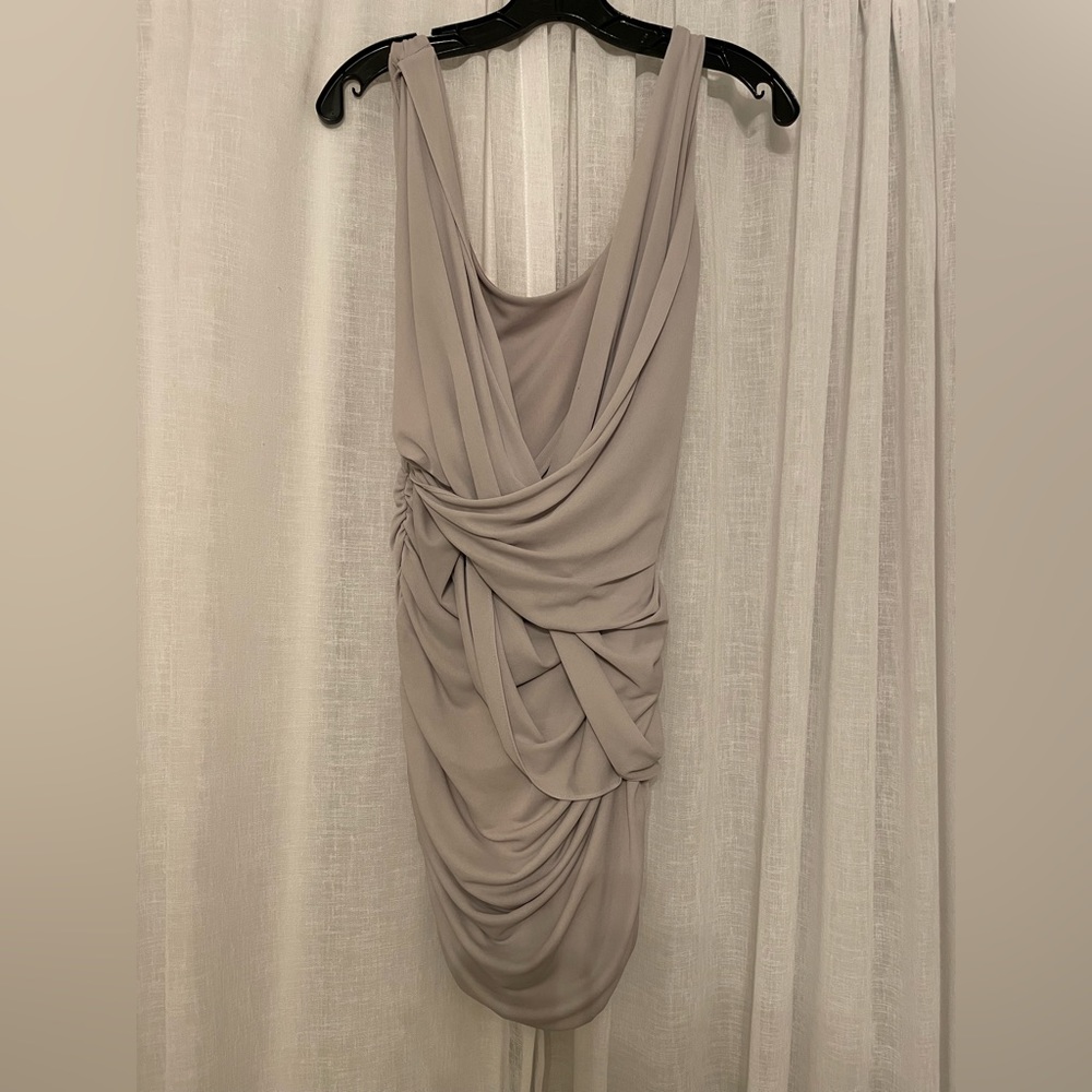 BCBG MAXAZRIA Mini Grey Dress